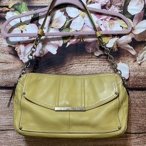 COPY - B MAKOWSKY yellow leather bag